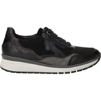 Gabor Dames Sneakers 306 - Zwart - Maat 38