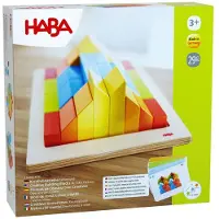 Haba 3D Vormspel Creatieve Steentjes, 2 rok/roky, Hout