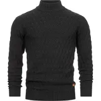 INDICODE JEANS Trui 'Alpha' zwart