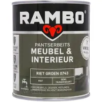 Rambo Pantserbeits Meubel&Interieur Mat Riet Groen 0743 750 ML