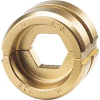 Cimco 105785, Zeshoekige vorm, 7 mm, 25 mm², Aluminium