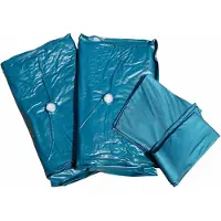 Beliani WASSERBETT SET - Waterbed - Wit - 160 x 200 cm - Schuimstof