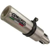 Gpr Exhaust Systems M3 Yamaha Mt-07 21-22 Stainless Steel Gehomologeerd Compleet Uitlaatsysteem