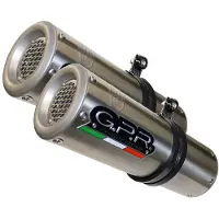 Gpr Exclusive M3 Inox Dual Monster 1100 09-10 Gehomologeerde Slip On Uitlaatdemper