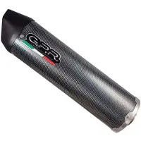 Gpr Exhaust Systems Furore Evo4 Poppy Aprilia Rx 125 21-22 Ref:e5.a.75.cat.fp4 Carbon Goedgekeurde Ovale Uitlaatdemper