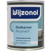 Wijzonol Badkamer Muurverf 1 LTR - Wit