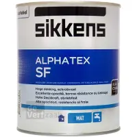 Sikkens Alphatex SF | Matte Muurverf 1 LTR - Wit