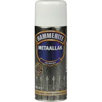 Hammerite Metaalverf Hamerslag Wit H110 400ml