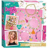 Totum Design & Shine - Geluksarmbandjes maken - 6 trendy armbanden - Happy Bracelets (set van 6)