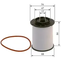 Bosch Brandstoffilter F 026 402 356