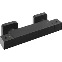 Hak Dimy Wandgemonteerde thermostatische douchemengkraan, zwart