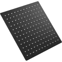 Boss & Wessing Inbouw Douchekop BWS Mia 30x30cm Mat Zwart