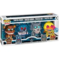 Funko POP! Pop! Five Nights at Freddy's - The Twisted Ones Glow-in-the-Dark 4-Pack Exclusive