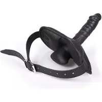 None Kiotos - Ball gag Masker Met dildo