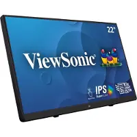Viewsonic TD2230: 54,6 cm (21,5 inch) touchscreen monitor, beeldverhouding 16:9, aansluitingen: HDMI/VGA/DP, resolutie: Full HD