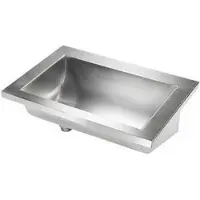 Delabie RVS Wasgoot 800 x 400 x 180 mm