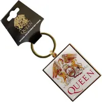 Queen - Classic Crest Sleutelhanger - Wit/Multicolours