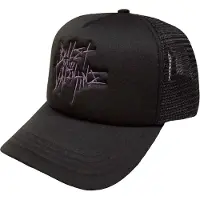 Ginza.se Bullet For My Valentine - Purple Logo Trucker pet - Zwart