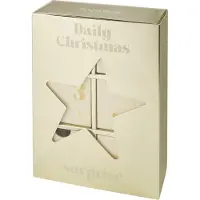 Yehwang adventkalender - Golden star - Goudkleurig - Stainless steel