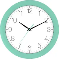 Eurotime Wandklok TURQUOISE modern design
