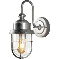 Konstsmide Cerignola galvanisiert 7351-320 Buitenlamp (wand) E27 Metaal