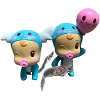 Yolanda Charuca speelset - taarttoppers 2 stuks - +/-6cm - speelfiguren