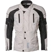 GMS Taylor Dames Zwart Beige Textiele Motorjas Maat 6XL