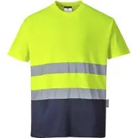 Portwest Tweekleuren Katoenen Comfort T-shirt S173