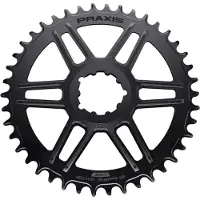 Praxis Road DM1X 10/11/12V Kettingblad Zwart || Maat: 46