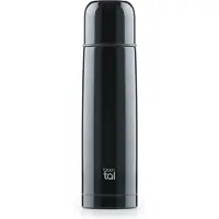 Blumtal Thermosfles - Lekvrije thermosfles met drinkbeker voor onderweg - Isolerende Thermoskan - Roestvrij staal - 500ml - Zwart