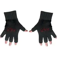 Ginza.se Vingerloze handschoenen - Logo - zwart | Maat Standard