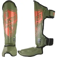 Booster Kickboks Scheenbeschermers BSG Pro Shield 3 Groen - L