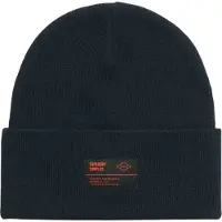 Superdry Surplus Gebreide Beanie Blauw Grootte: 1SIZE