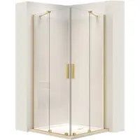 REA Douchecabine Montana Double Gold Brush 80x100