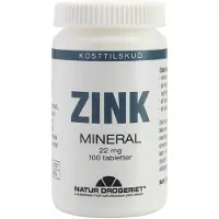 Natur Drogeriet Zink Mineral 100 stk.