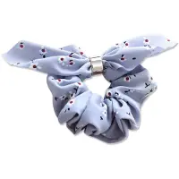 Everneed Bow Scrunchies - Baltic Blue (U)