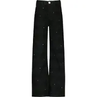Vingino Girls Cato Star Jeans Washed Black Size: 15 | Jeans Outlet | Unisex | Zwart