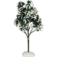 Luville Snowy tree lighted b/o h23xd12,5 cm