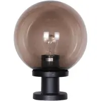 Lyora Bol lamp Bolano 33cm. sokkel smoke