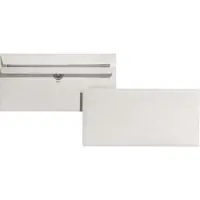Eurokuvert Gerecycleerde enveloppen, staand, 100 x 220 mm (DL), 75 g/m², zonder venster, zelfklevend, 1000 stuks