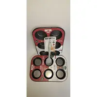 Quttin Muffin Bakvormen Set voor 12 Muffins + spatel- VEILIG BAKKEN - PFAS-VRIJ