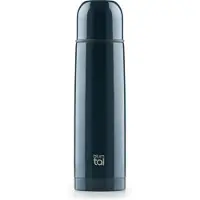 Blumtal Thermosfles - Lekvrije thermosfles met drinkbeker voor onderweg - Isolerende Thermoskan - Roestvrij staal - 350ml - Donkerblauw