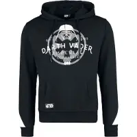 Star Wars - Disney Trui met capuchon - Darth Vader - Imperial Commander - S tot L - voor Mannen - zwart-wit | Maat M
