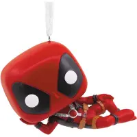 Hallmark Funko POP! - Liggende Marvel Deadpool Exclusieve Collector Mini Figuur - 8 cm