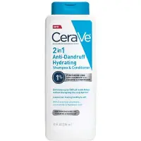 CeraVe 2-in-1 Hydraterende Shampoo & Conditioner – met Salicylzuur en Ceramiden – Helpt tegen Schilfers en Droogheid