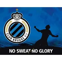Club Brugge fleece deken No Sweat No Glory 130 x 170 cm