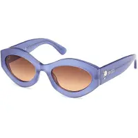 Emilio Pucci Zonnebril - - EP0227 - Acetaat - Blauw Glanzend - 54/21/140