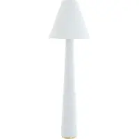Light & Living Vloerlamp Devia Ø 50cm - bouclé - beige