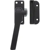 Starx 87.604.48 Raamsluiting met nok en knop - Links - Zwart