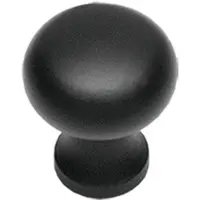 Intersteel Meubelknop Paddenstoel ø30mm - smeedijzer zwart